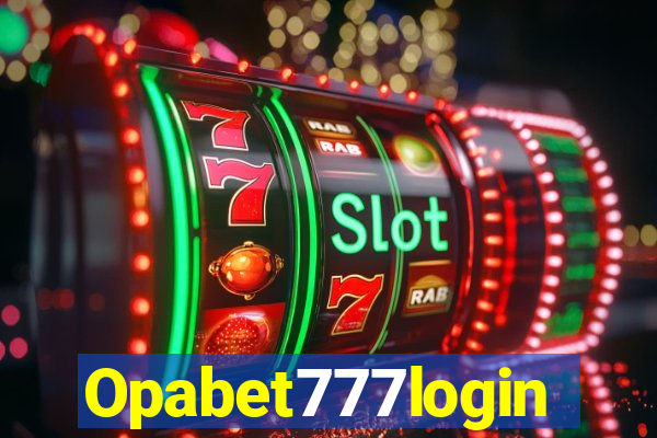 Opabet777login