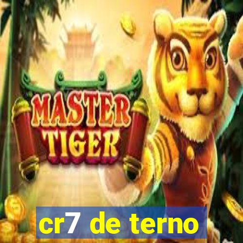 cr7 de terno