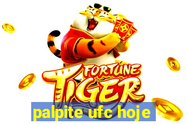 palpite ufc hoje