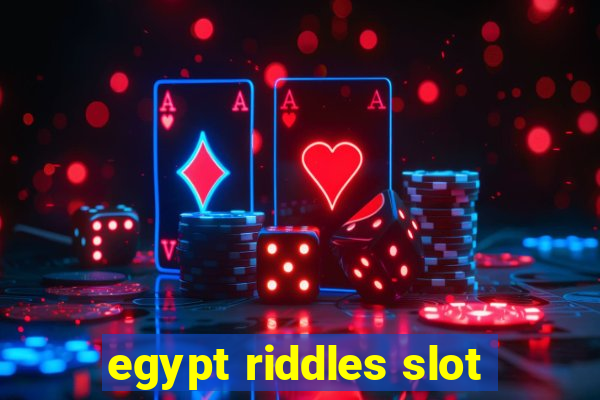 egypt riddles slot