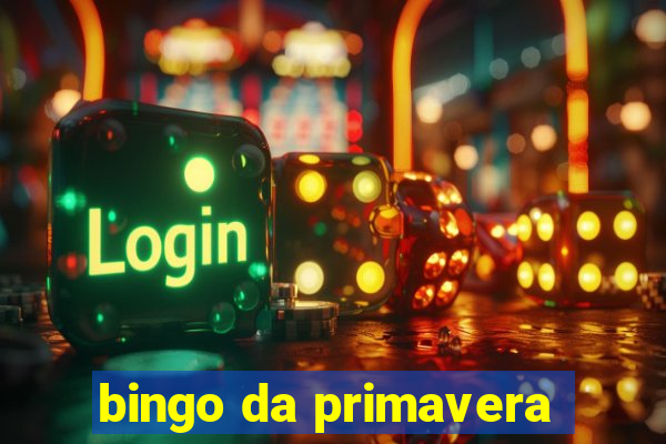 bingo da primavera