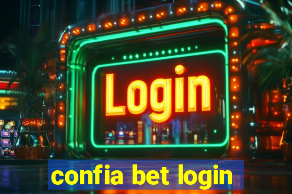 confia bet login