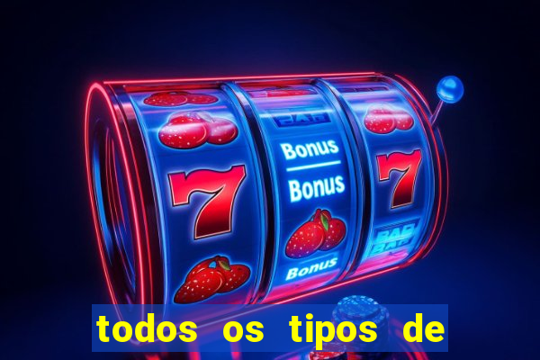 todos os tipos de jogos de azar