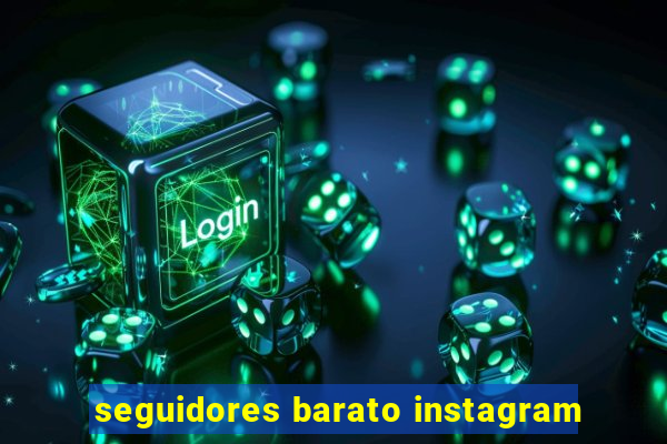 seguidores barato instagram