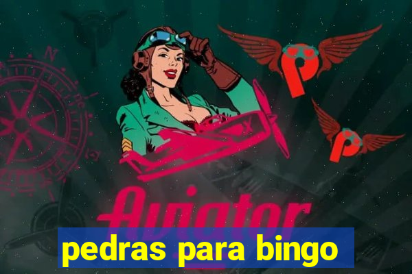 pedras para bingo