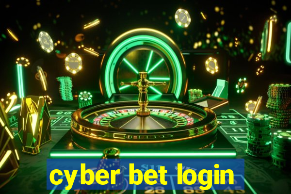 cyber bet login