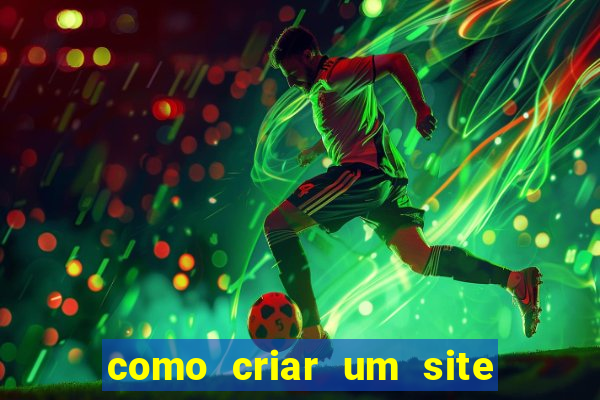 como criar um site de jogos