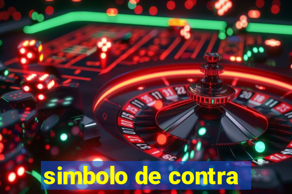 simbolo de contra