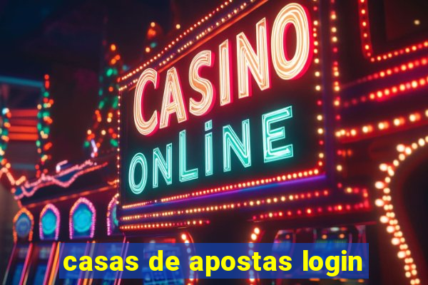 casas de apostas login