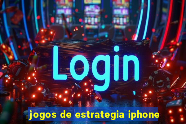 jogos de estrategia iphone