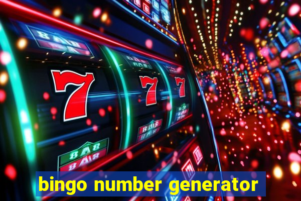 bingo number generator