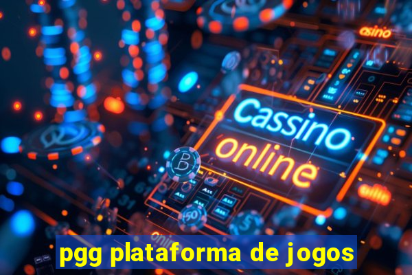 pgg plataforma de jogos