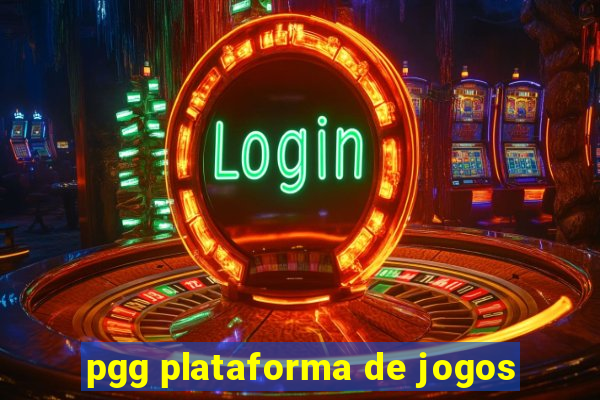 pgg plataforma de jogos