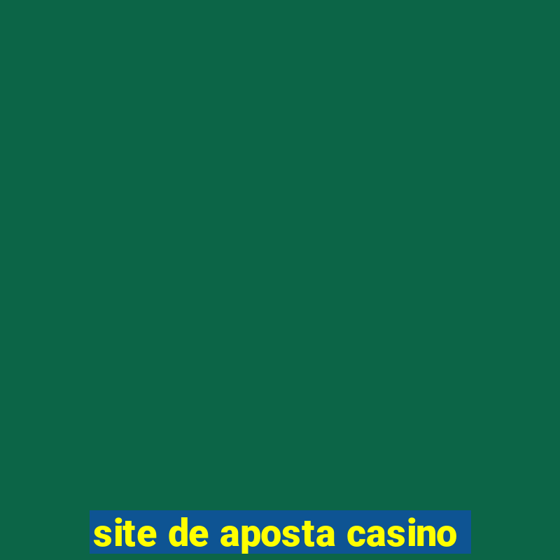 site de aposta casino