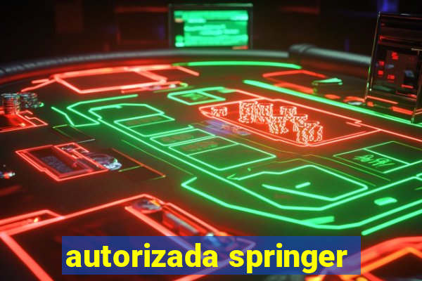 autorizada springer