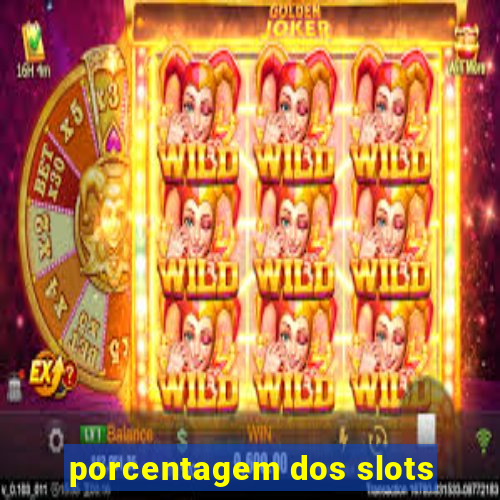 porcentagem dos slots