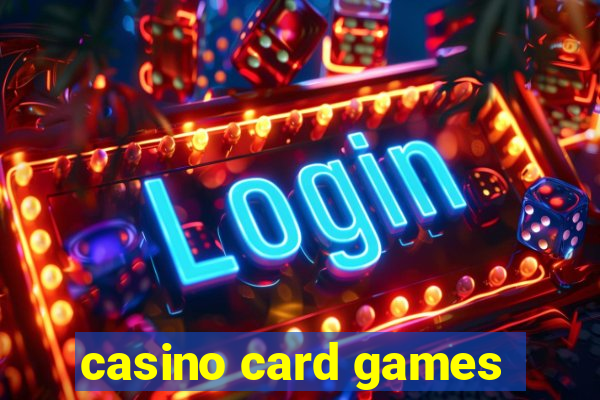 casino card games