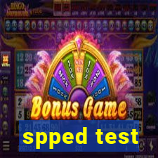 spped test