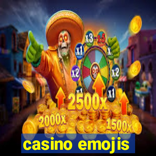 casino emojis