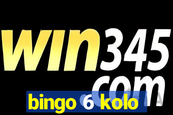 bingo 6 kolo