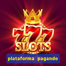 plataforma pagando no cadastro slots