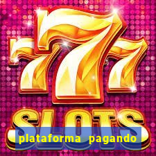 plataforma pagando no cadastro slots