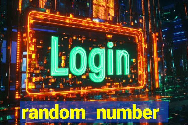 random number generator slot machine