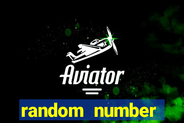 random number generator slot machine