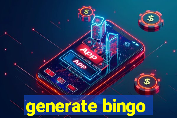 generate bingo