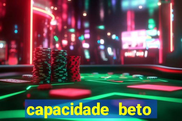 capacidade beto carrero por dia