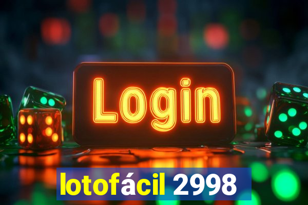 lotofácil 2998