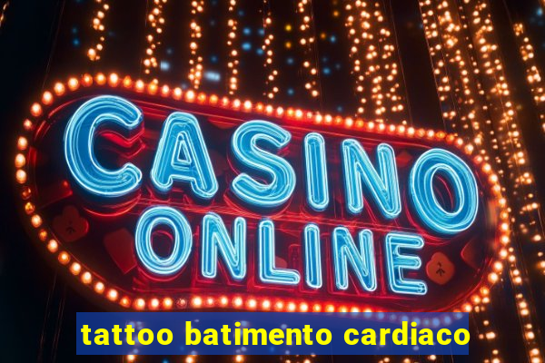 tattoo batimento cardiaco