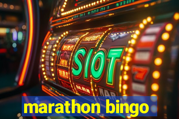 marathon bingo