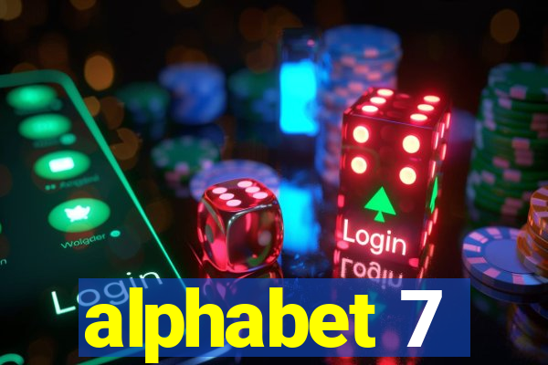 alphabet 7