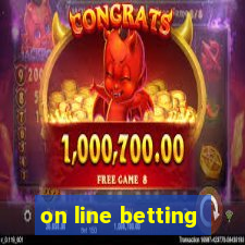 on line betting