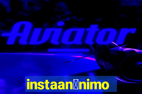 instaan么nimo