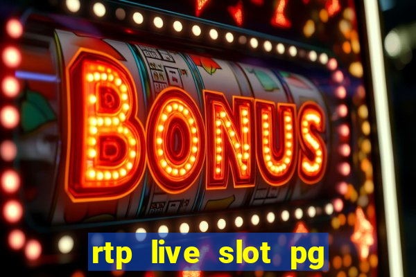 rtp live slot pg soft porcentagem