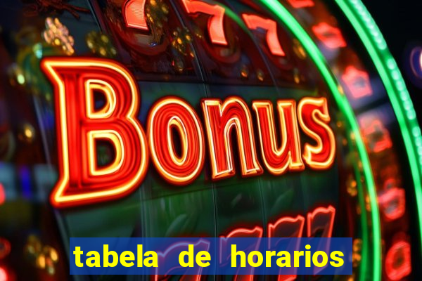 tabela de horarios pagantes do fortune tiger