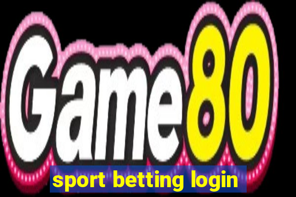 sport betting login