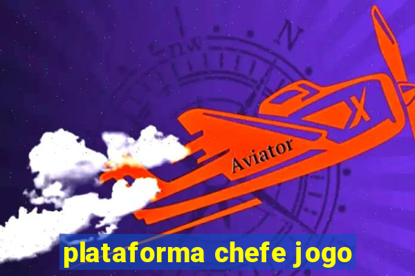 plataforma chefe jogo