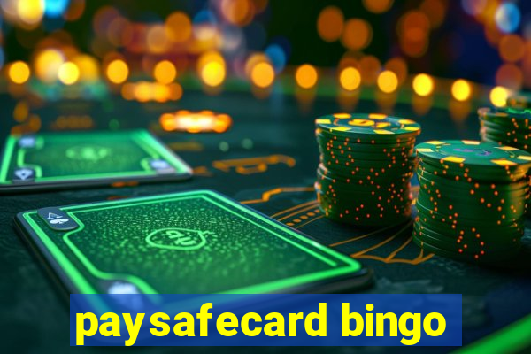 paysafecard bingo