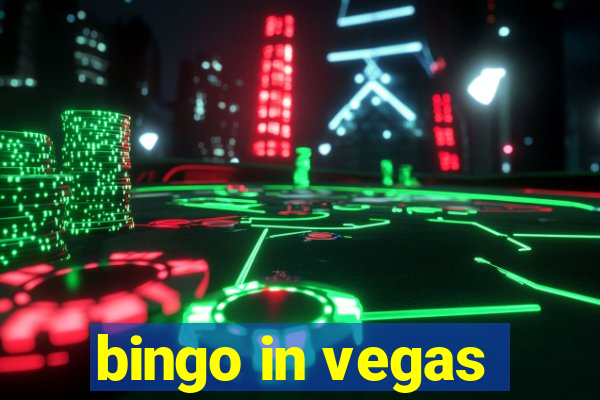 bingo in vegas