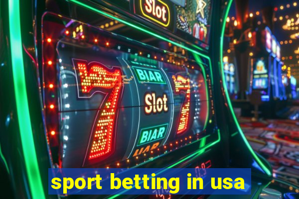 sport betting in usa