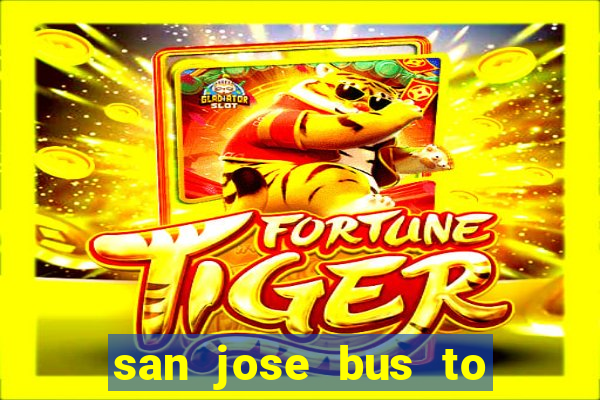 san jose bus to la fortuna