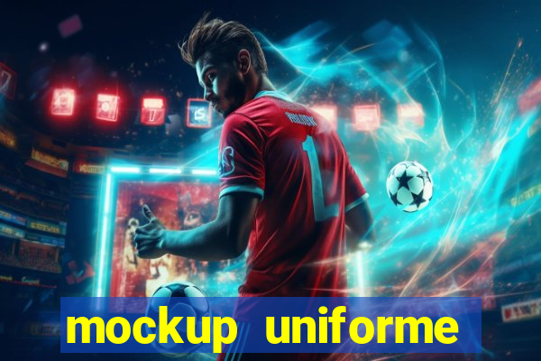 mockup uniforme futebol psd free