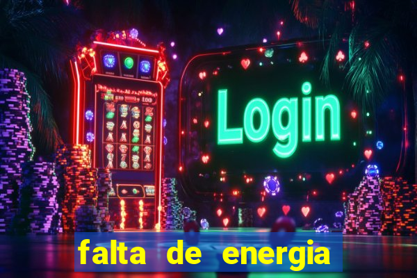 falta de energia em caucaia