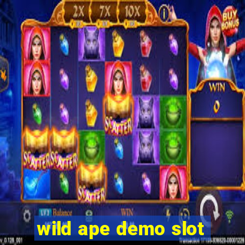 wild ape demo slot