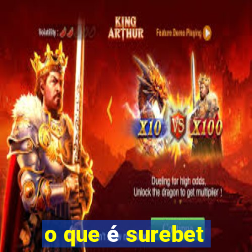 o que é surebet