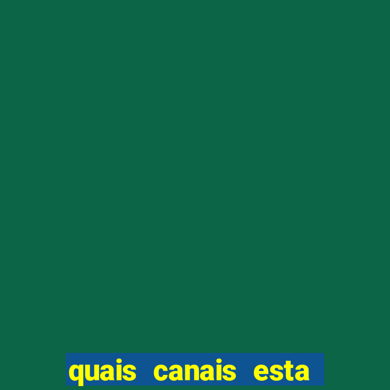 quais canais esta passando o jogo do flamengo