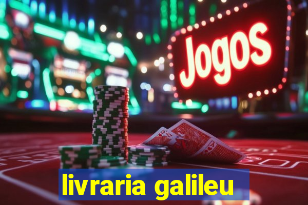 livraria galileu